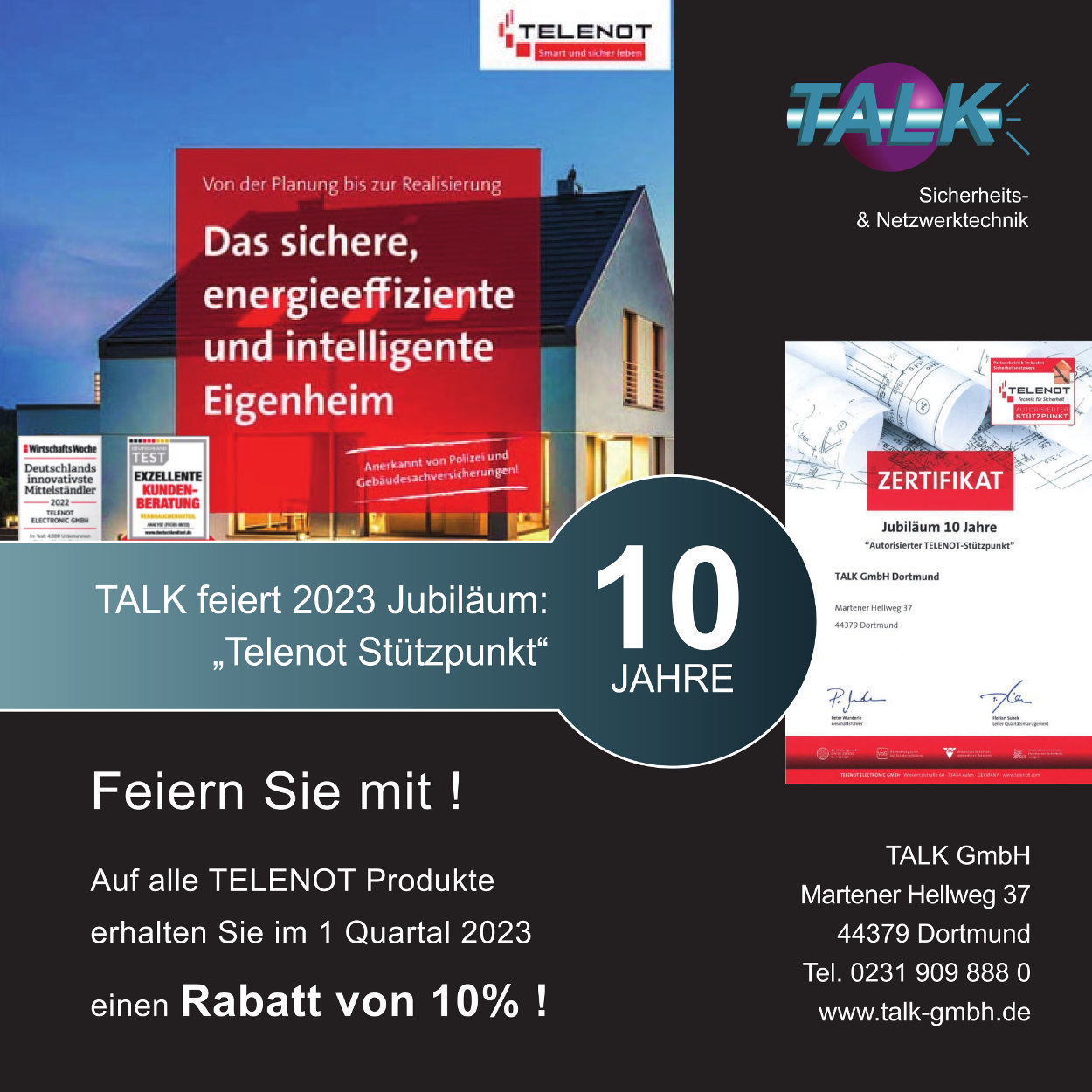 10 Jahre Telenot Stützpunkt