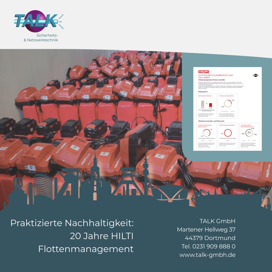HILTI Nachhaltigkeit