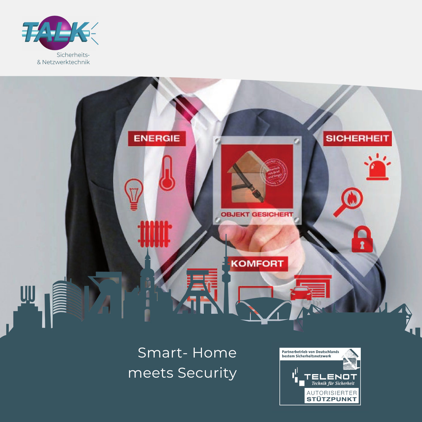Smart Home meets security - KNX