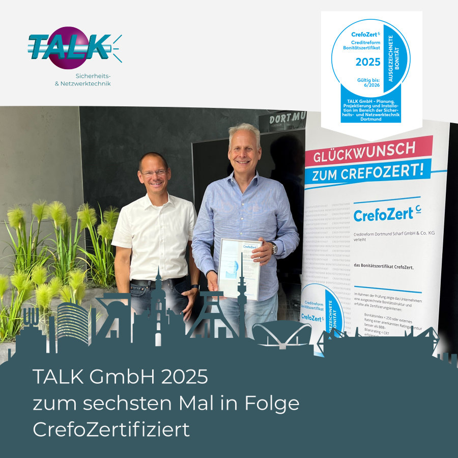 TALK CrefoZertifiziert 2025