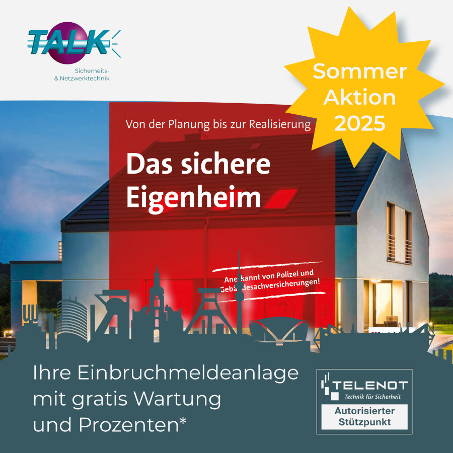 Telenot Aktion Sommer 2025