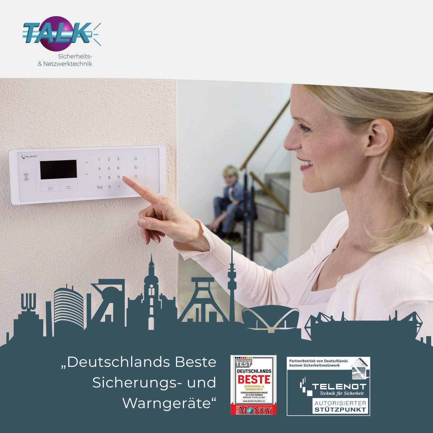 Telenot Geräte ausgezeichnet