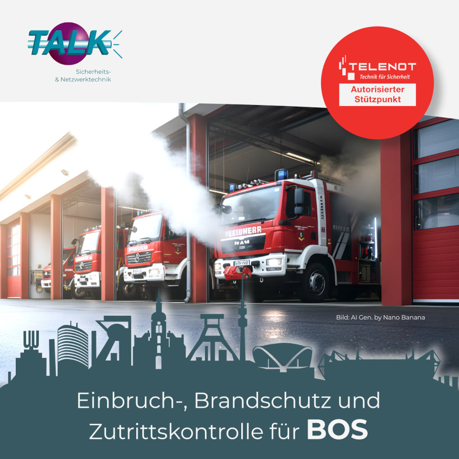 Bild zur News: Brandschutz für BOS