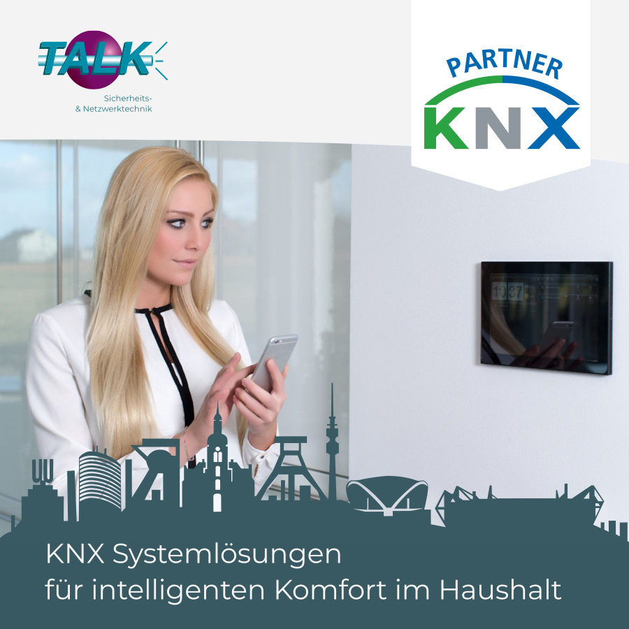KNX Gebaeudeautomation im Haushalt